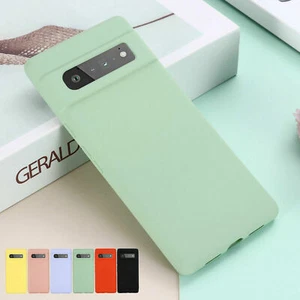 For Google Pixel 8A 9 Pro Luxury Soft Liquid Silicone Skin Touch Feel Cover Case - Zdjęcie 1 z 18