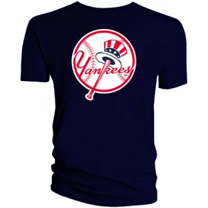 Camiseta con logotipo de los Yankees de Nueva York de béisbol de Nueva York para hombre BNY01 - Imagen 1 de 10