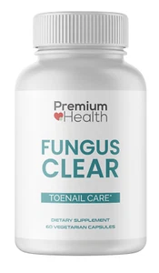 FUNGUS CLEAR Premium Health Toenail Treatment 60 Capsules - Picture 1 of 4