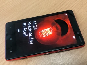 Nokia Lumia 820 - Smartphone - Unlocked - 8GB Black Windows 8.1 4G LTE - Picture 1 of 9