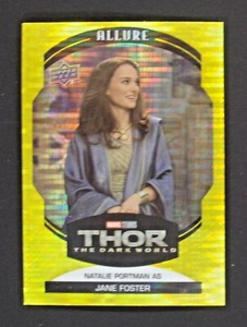  2022 Upper Deck Marvel Studios Allure Yellow Taxi - Pick Your Card