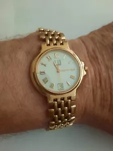 Dunhill Limited Edition Solid 18ct Gold Watch 75.5g - Picture 1 of 2