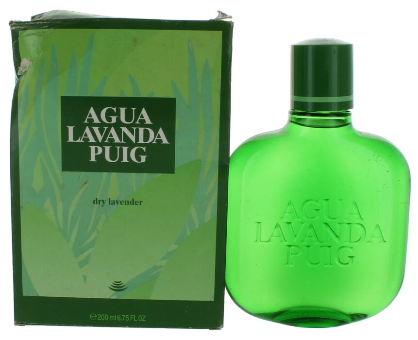 Agua Lavanda por Antonio Puig para Hombre EDT Colonia Splash 6.75oz Caja Dañada NUEVO Foto 1 de 1