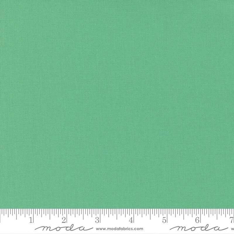 Moda Fabrics 9900 121 BELLA SOLIDS "BETTY'S GREEN "BTY - Image 1 of 1