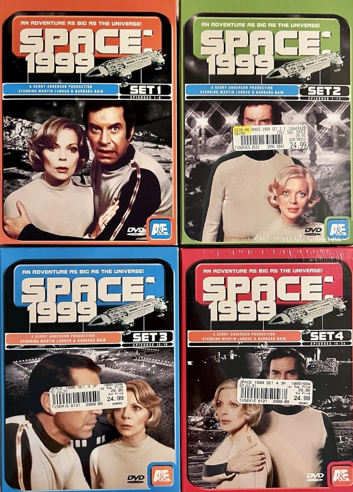 Space: 1999 DVD Sets 1 thru 4 *24 Episodes Three Sets NEW/SEALED: 1 Set Like New Foto 1 de 1