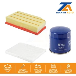 Air Cabin Engine Oil Filters (3 Total) Kit For Jeep Wrangler 2.0L KFM-104149 - Picture 1 of 1