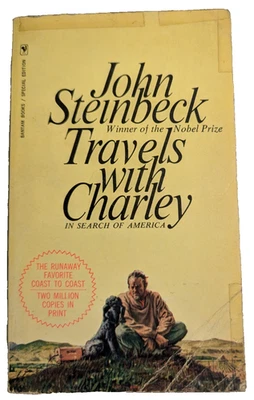 Travels With Charley John Steinbeck 1966 Bantam Vintage Paperback PB Ships Fast Foto 1 de 4