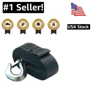 Heavy Duty Winch Strap System 2000lbs Limit with 15 ft Rope - Picture 1 of 2