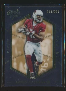 2016 BLACK GOLD BASE /225 LARRY FITZGERALD CARDINALS - Picture 1 of 1
