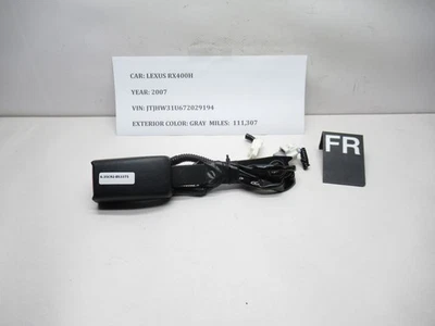 Lexus RX400h 2006-2008 hebilla de cinturón de seguridad delantero derecho E067902 OEM Foto 1 de 4