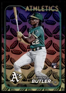 Lawrence Butler 2024 Topps RC #676 Oakland Athletics - Picture 1 of 2