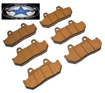 Pastillas de freno delanteras + traseras para Honda CB900C 1982 / CB900F Super Sport 1981-1982 Foto 1 de 3