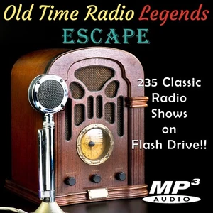 Old Time Radio Escape 235 Shows On USB Flash Drive - Imagen 1 de 2