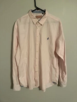 Pink Thomas Pink Slim Casual Light Pink L/S Button Up Dress Shirt - Men's 3XL - Image 1 of 4