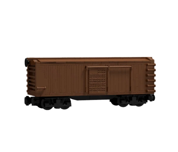 Custom LEGO Train  36' Boxcar XMp Class Reading RR MOC - PDF Instructions Only - Image 1 of 1