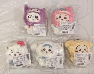 Chiikawa Sanrio Mascot Holder Plush Set of 5 Keychain Japan 2025 New - Picture 1 of 1
