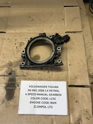 Volkswagen Tiguan 5N MK1 2008 1.4 Petrol Crankshaft Housing 036103173 - Image 1 of 4