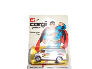 Corgi Juniors 1978 Supervan Superman Van moc noc mip soc - Photo 1/10