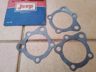 JUNTAS DE CUBIERTA DE BOMBA DE ACEITE WILLYS/JEEP/AMC 1941/71 134 L/F/CABEZAL 4CYL P/Nº 641482 S/D Foto 1 de 4