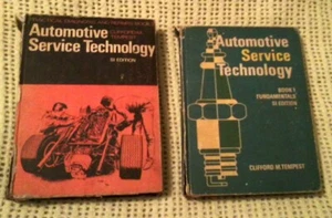 PRACTICAL DIAGNOSIS & REPAIRS AUTOMOTIVE SERVICE TECHNOLOGY BOOKS 1 & 2 - 1972 - Picture 1 of 11