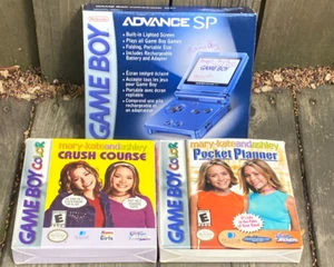 Game Boy Advance SP SOLO CAJA Paquete Con CIB Juegos Cobalto Nintendo Gameboy GBA - Imagen 1 de 6