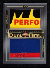 2021 President's Choice Solitaire Series 20 1/1 Tony Stewart Kurt Busch HOF