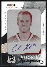 2010-11 The Cup Printing Plates Magenta #107 Chad Kolarik Auto 1/1