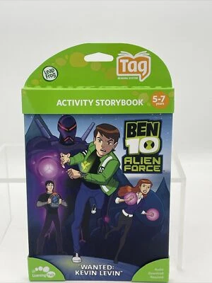 LeapFrog TAG BEN10 Alien Force Wanted: Kevin Levin New Sealed Ch8  Activity - Image 1 of 4