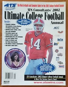 Copertina Bulldogs ATS Ultimate College Football Annual 2002, David Greene/Georgia - Foto 1 di 2