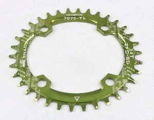 SNAIL Chainring 30-42T 96/104mm BCD MTB Bike Round Oval Narrow Wide Chain Ring
