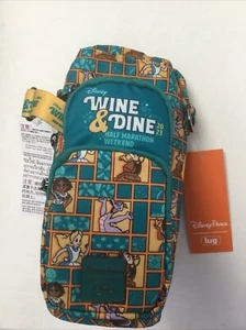 Disney World RunDisney Wine & Dine 2023 Bolso Botella LUG Verde azulado Nuevo con Etiquetas - Imagen 1 de 6