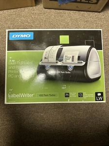 DYMO LabelWriter 450 Twin Turbo Etikettendrucker schwarz/silber - Bild 1 von 5