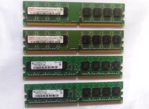 Various 512MB DDR-533 Desktop Memory PC2-4200U 533MHz Pin DIMM DDR- Choose One - Picture 1 of 3