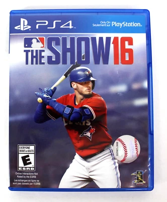 MLB 16 THE SHOW PLAYSTATION 4 DISC LIKE NEW 2016 - Image 1 of 3