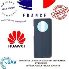 Vitre Arrière Cache Batterie Noir Sans Logo Pour Huawei Mate 40 Pro
