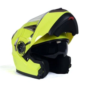 Milwaukee Helmets MPH9809DOT 'Ionized' Advanced Modular Helmet w/Drop Down Visor - Foto 1 di 18