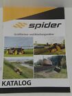 SPIDER Großflächen- und Böschungsmäher Katalog Prospekt ( 5466 )
