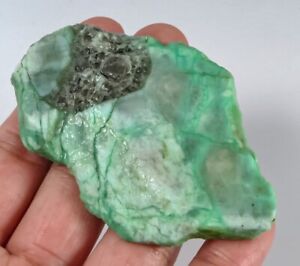 184Ct Natural Green Moonstone Crystal Facet Rough Specimen YMLG418