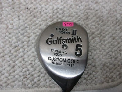 /Golfsmith Lady Tour II #5 madera de calle - mano R - para mujer - eje de acero - #S63 Foto 1 de 4