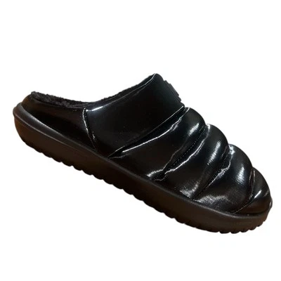 Zapatillas acolchadas Nike Burrow para mujer 7 negras acolchadas FZ7940 002 ¡NUEVAS CON ETIQUETAS Raras! Foto 1 de 4