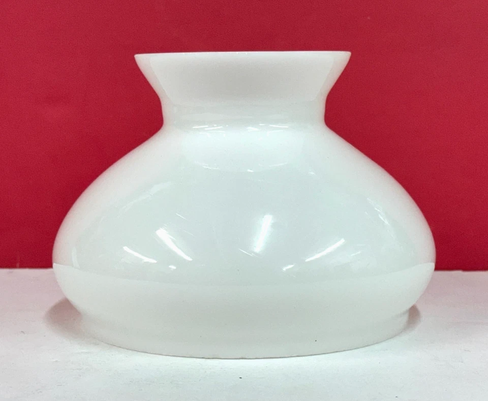 BLANCO Estudiante 6" Montador x 7" Ancho Pantalla OPAL VIDRIO GLOBO Repuesto NUEVO 84098 Foto 1 de 4