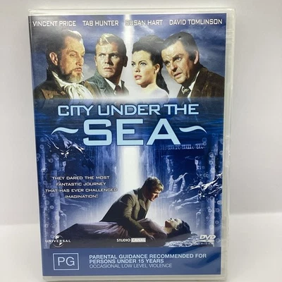 City Under The Sea  (DVD, 1965) Brand New Sealed Region 4 (N5) - image 1 of 4
