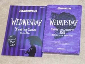 Tarjetas coleccionables Wednesday | Paquete de vista previa de CardSmiths 2024 y exclusivo de convención - Imagen 1 de 2