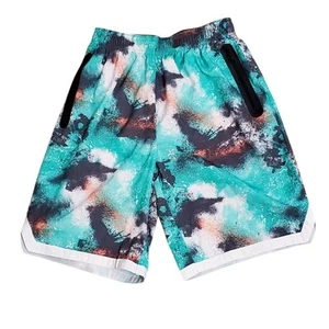 Reebok Boy's Sz 14/16 Athletic All Over Splatter Print Shorts - Picture 1 of 5