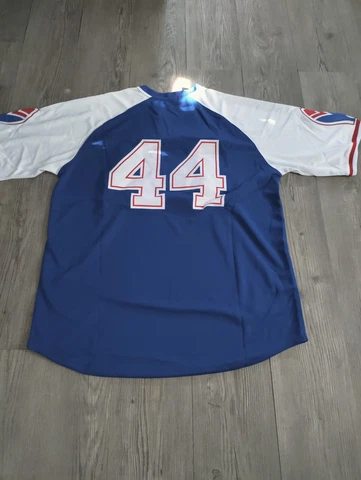 New!! Large Hank Aron Atlanta Braves Jersey Cover