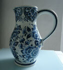 Delft blau, Henkel Vase, Krug, Karaffe, Blumenvase Vintage 25 cm Zertifikat