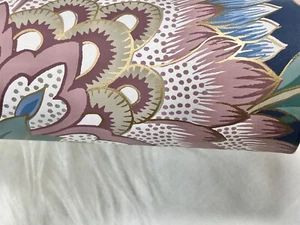 Imperial wallcovering Wallpaper 9 yds x 27” Floral 60.75 sq ft per roll Ornate - Picture 1 of 12