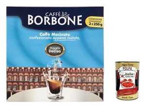4x Caffe Borbone Decisa Gemahlener Kaffee für Espresso 250g+Polpa 400g