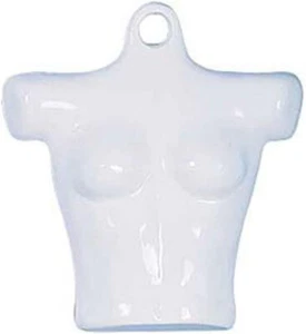 Camisa Mujer Forma Moldeada Se Ajusta 5-10 Colgante Mujer Maniquí Blanco Hueco - Imagen 1 de 2