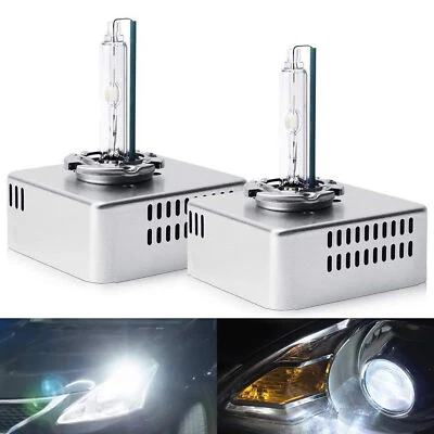 2X D5S XENON HEADLIGHT HID BULB FOR CHEVROLET SILVERADO 1500 GMC SIERRA TERRAIN - Image 1 of 4